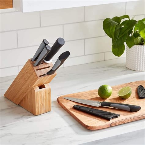 Kai Luna Knife Block Set 6 Piece Kitchen Knives Set Best Prime Day