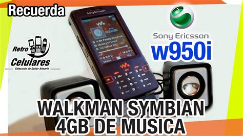 Recuerda Sony Ericsson W950i Un Walkman Symbian Y 4gb De Música Retro