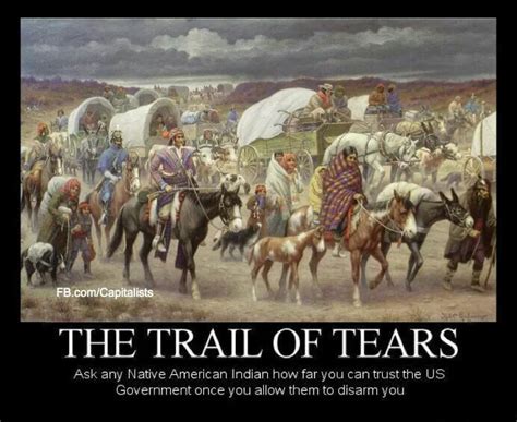 Just Part Of Our History Trail Of Tears Native American Tribes