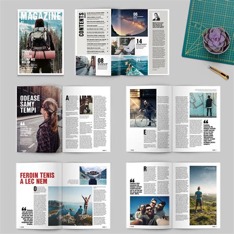 Adobe Indesign Templates Magazine All The Creative Assets You Need