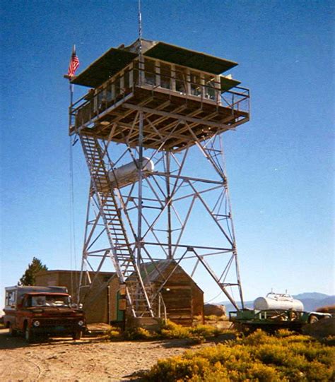 Mount Tom Fire Lookout A United States Forest Service Lookout