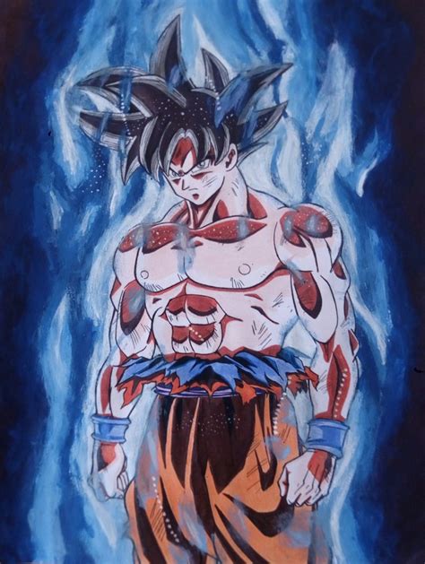 Como Dibujar A Goku Ultra Instinto Dominado How To Draw Goku Ultra Instinct Kulturaupice