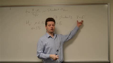 Linkedin.com has been visited by 100k+ users in the past month How to calculate the T-statistic - YouTube