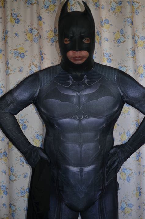 Halloween Party Lycra Zentai Adult Batman Super Hero Cosplay Costumes