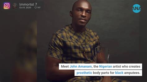 Nigerian Sculptor Creates Prosthetics For Black Amputees 1