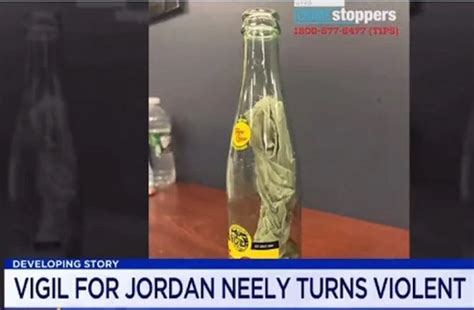 Molotov Cocktail Discovered At ‘vigil For Jordan Jellyfishnews