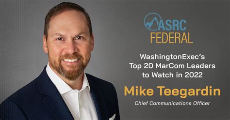Asrc Federal On Linkedin Top 20 Marcom Leaders To Watch In 2022 Washingtonexec 29 Comments
