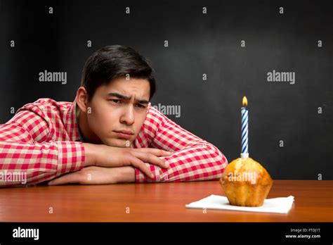 Sad Birthday Boy Stock Photo Alamy