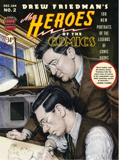 More Heroes Of The Comics By Drew Friedman Inkspill New Yorker Cartoonists News Bit Ly