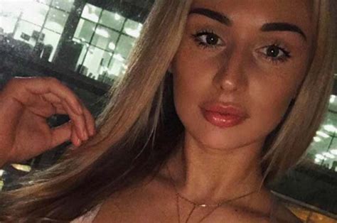 Love Island Bombshell Barely Keeps Nipples Covered In Raunchy Dress