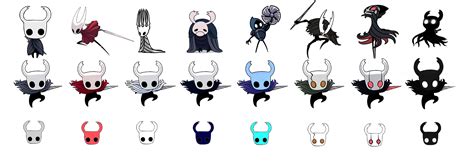 I Made 7 Custom Alternates For If The Knight From Hollow Knight Were To