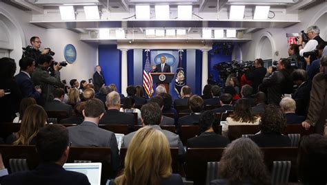 Donald Trumps Team Hints White House Press Room May Be Relocated Away