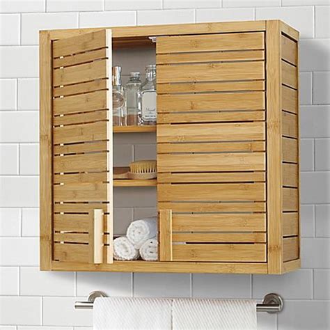 Shop wayfair for all the best bamboo bathroom cabinets & shelving. Bamboo Wall Cabinet | Wall mounted bathroom cabinets ...