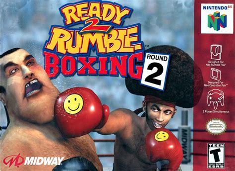 Ready Rumble Boxing Round Nintendo Game Nintendo Games N