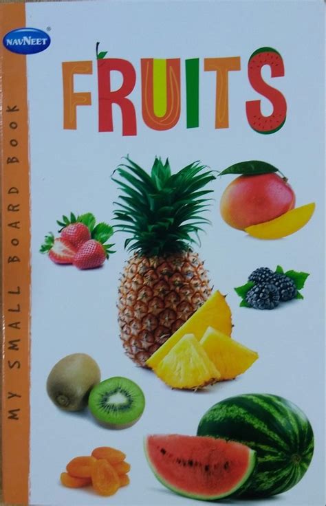 Navneet My Small Board Book Fruits Picture Book Skryf Poonam Modi