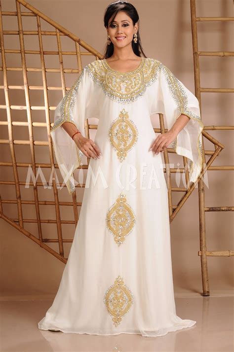 Dubai Moroccan Abaya Jalabiya Kaftan Wedding Gown Fancy Maxi Islamic