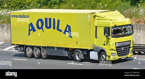 Aquila Daf Xf Sattelschlepper Ein Logistikunternehmen Mit Sitz In