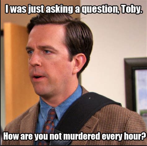 Toby The Office Meme