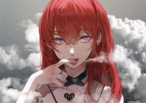 Pin By ପᴄʜᴇʀɪ ᴠᴀʟᴇɴᴛɪɴᴇ On Meninas Anime Redhead Red Hair Girl Anime Red Hair Anime