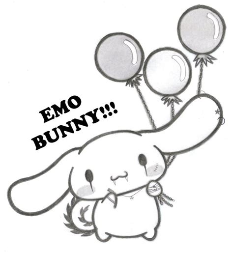 Emo Bunny Balloons By Xhailan77x On Deviantart