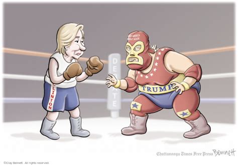 The Boxing Match Editorial Cartoons The Editorial Cartoons