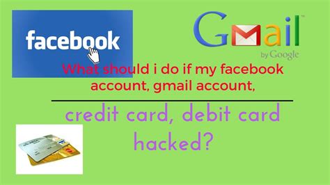 Learn how to change your card number or expiration date, use another card, or change your address. What Should I Do If My Gmail Account, facebook account ...