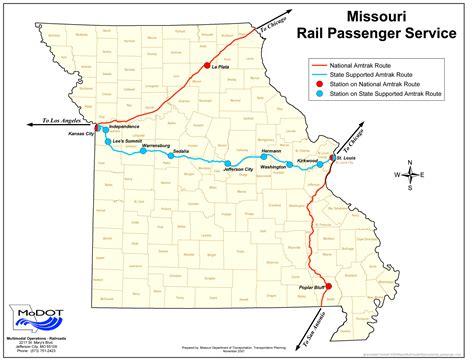 Amtraks Missouri River Runner Train