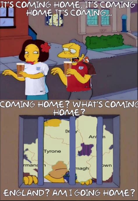 Ireland Simpsons Fans Reaction As England Crash Out Of The World Cup