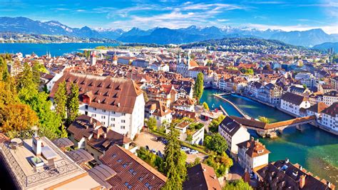 Luzern Eindrucksvolle Mischung Aus Stadt Und Natur