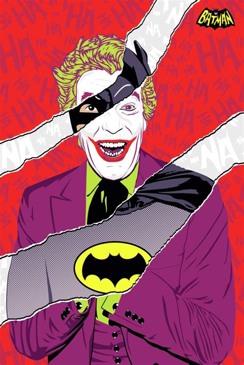 Poster Bilde Joker Vs Batman 1966 Merchandise Europosters