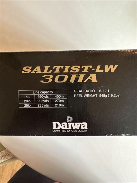 Daiwa Saltist Level Wind Ha Multiplier Sea Boat Fishing Reel