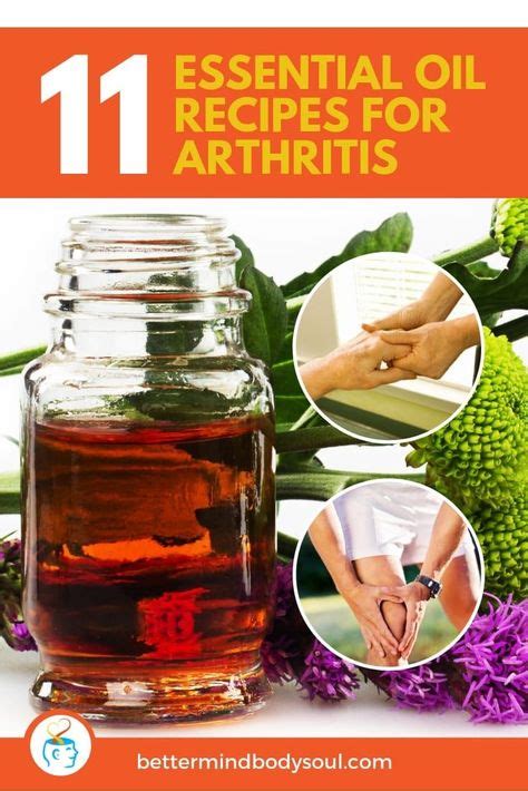 11 Essential Oil Recipes For Battling Arthritis Arthritis Essential Oils