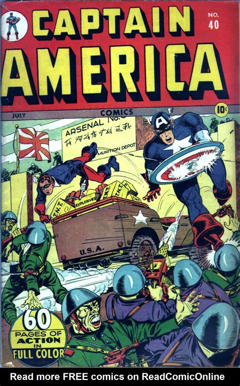 Captain America Comics 040 Read Captain America Comics 040 Comic Online In High Quality Read