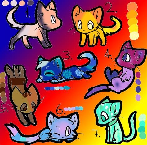 Color Palette Adopts Closed By Zilly Awesome Adopts On Deviantart