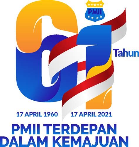 Karya Dan Desain Grafis Logo Harlah Pmii 61 Png