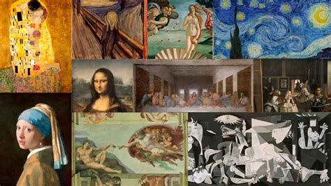Las 10 pinturas más famosas del mundo ArteEscuela com