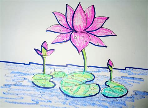 Although the result might seem impressive, drawing this flower using a vector application is really an easy task once you are familiar with all the tools available. Lotus Flower Drawing Step By Step at GetDrawings | Free ...