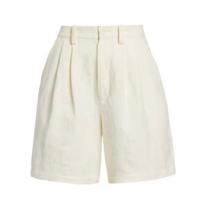 Anine Bing Carrie Linen Shorts Merritt Beck