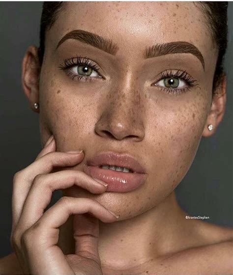 Pin By A H G On Melanated Beauties Black Girls With Freckles
