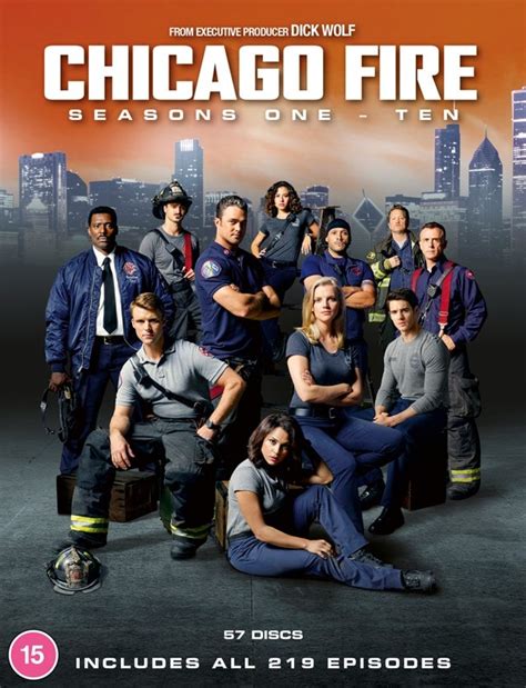 Chicago Fire Seasons One Ten Dvd Box Set Free Shipping Over £20