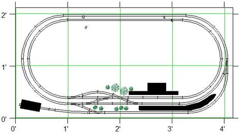 Track Plan For Comments 2 X 4 Ish N Gauge New