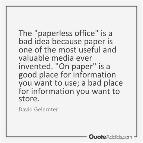 Quotes About Paperless 26 Quotes