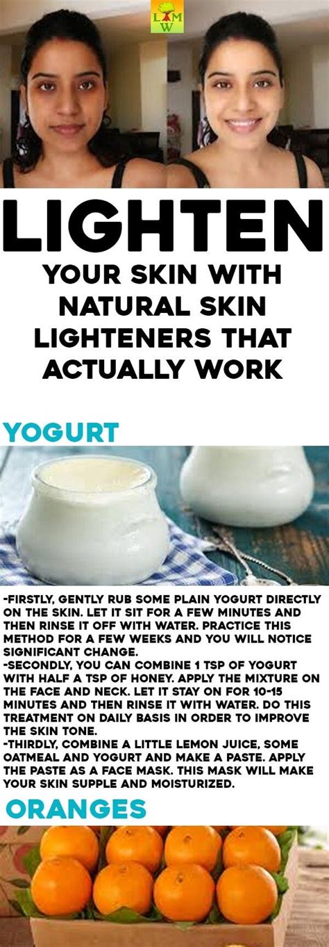 There Are Natural Solutions That Will Lighten And Brighten Your Skin