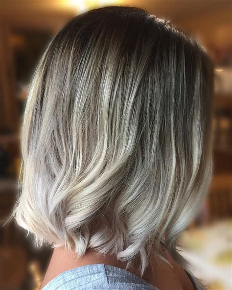 Ombré doesn't mean you can only color your ends—try incorporating colored highlights throughout your hair for a fun look. Ombre on Short and Long Bob Hair 2018