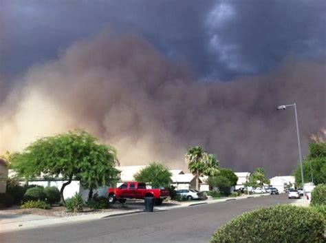 Massive Dust Storm Engulfs Phoenix Strange Sounds