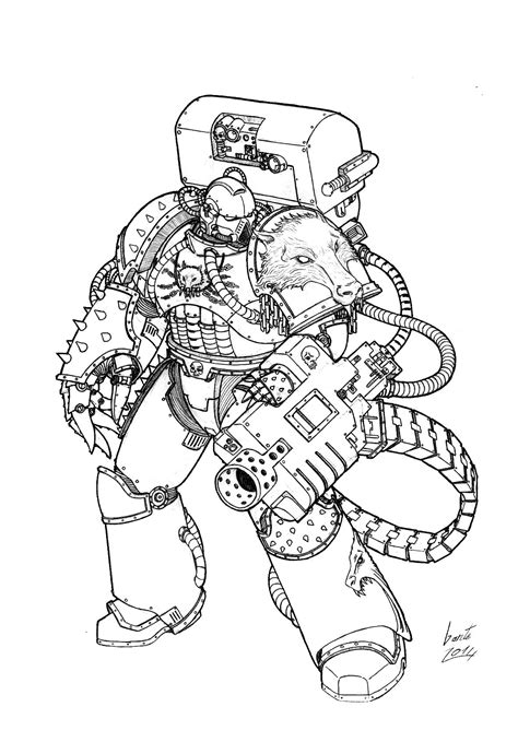 Warhammer Coloring Pages - Coloring Home