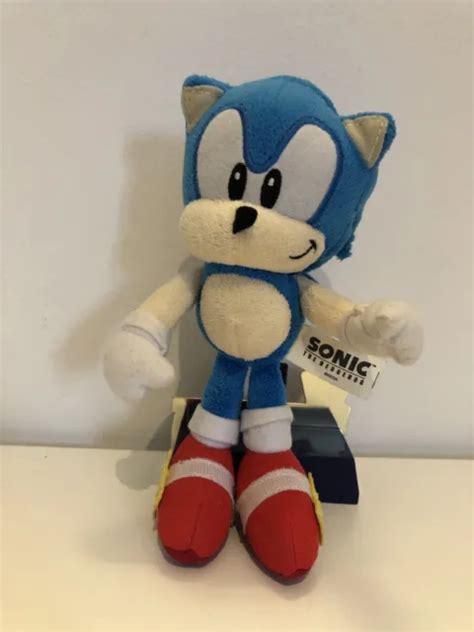 8and Sonic The Hedgehog Plush Jazwares 20th Anniversary Sega Toy Doll Classic Rare £19 99