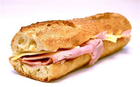 ham and cheese baguette food ham and cheese yummy food