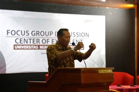 mantapkan program coe umm gelar fgd secara luring malang pariwara