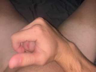 Quick And Intense Morning Cumshot In Bed Inch Dick Solo Male Masturbation Free Sex Video